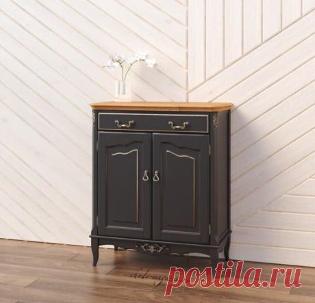 Двухдверный распашной комод с выдвижным ящиком – черный/ясень купить по цене 69 800 руб. в Москве — интернет магазин chudo-magazin.ru