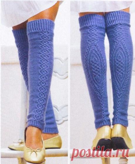 Вязаные чулки Филигрань