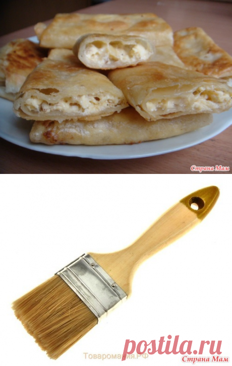 Тесто Брик и пирожки из него - Рецепты для очень занятой мамы - Страна Мам