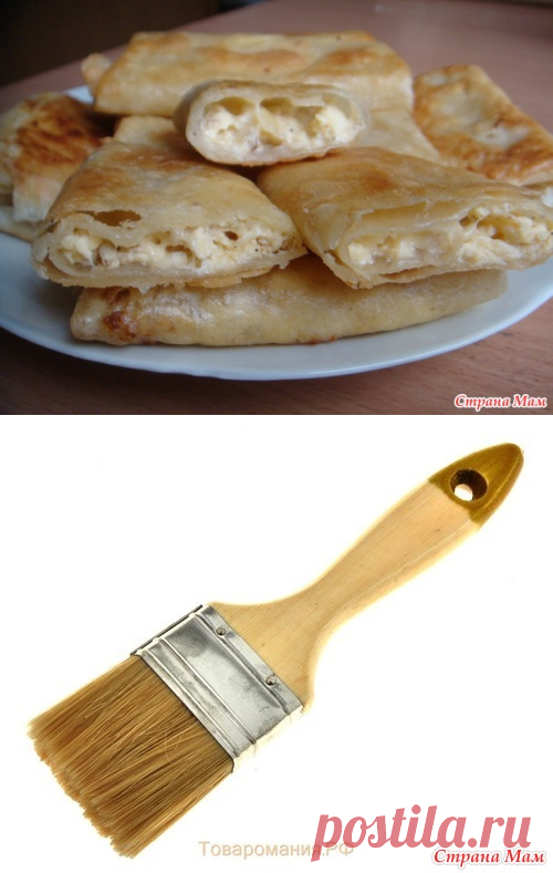 Тесто Брик и пирожки из него - Рецепты для очень занятой мамы - Страна Мам
