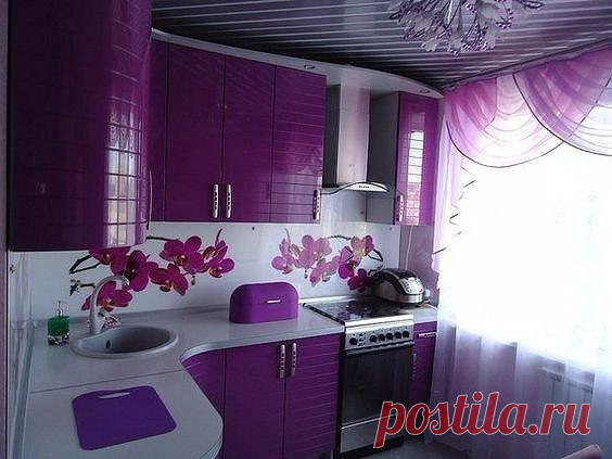 Яркая кухня! Как вам?
#Угловые@project_kuhni