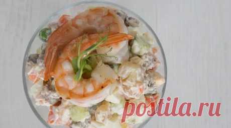 Как приготовить самый вкусный оливье, пошаговый рецепт с фото на 358 ккал