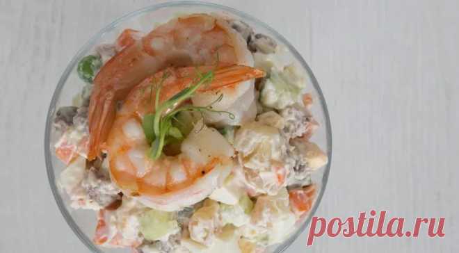 Как приготовить самый вкусный оливье, пошаговый рецепт с фото на 358 ккал