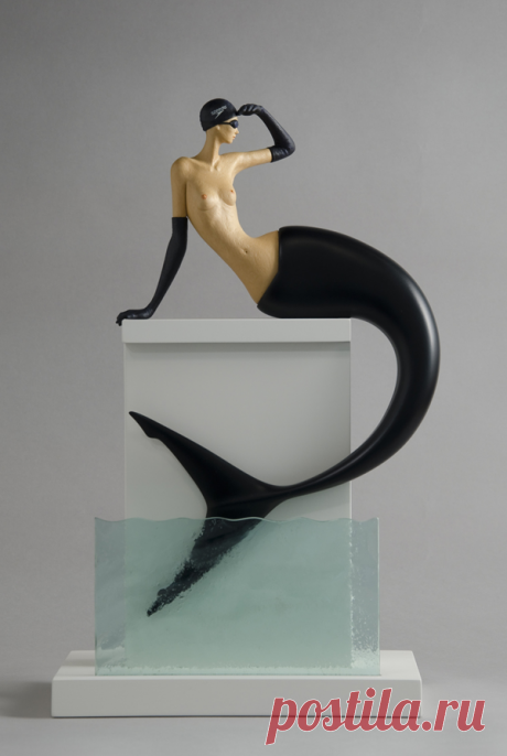 Sculpture - Wood sculptures by artist : &quot; John Morris &quot;.