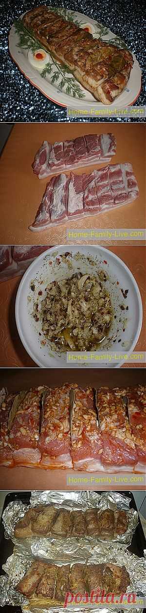 Кулинарные рецепты Брюшина в духовке &raquo; Кулинарные рецепты