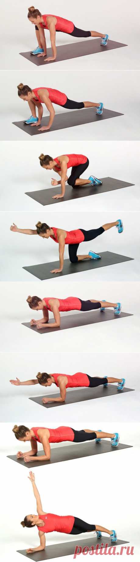 Плоский живот — эффективная домашняя тренировка / Все для женщины