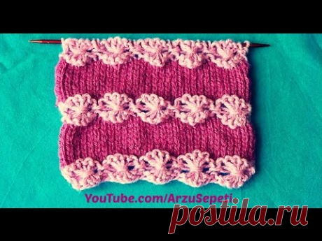 Kır Çiçeği Örgü Modeli Yapımı ve Anlatımı