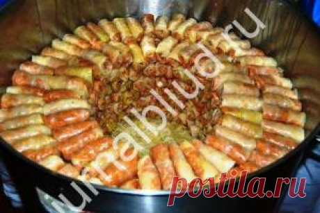 Голубцы из капусты рецепт