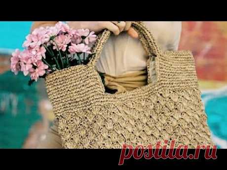 Вязание Крючком Вязание Летние Сумки Модели - Crochet Knit Summer Bag Models