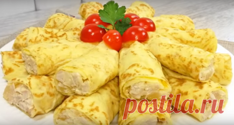 Салат праздничный - нежный и вкусный Салат получается вкусный, яркий и очень праздничный. А еще он получается таким нежным, что буквально тает во рту. Салат готовится быстро и просто. Думаю вам и гостям он точно придется по вкусу. Необходимые продукты куриное филе — 2 шт плавленный сыр — 200 гр консервированные ананасы — 200...