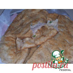 Тесто для чебуреков и чебуреки - кулинарный рецепт