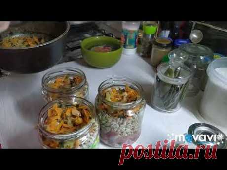Заправка для рассольника. Консервы в скороварке.С куриными желудками.