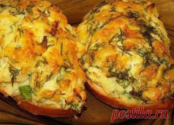 Сытные бутерброды с картофелем. Многие из нас сталкивались с проблемой остатков картофельного пюре, есть решение!