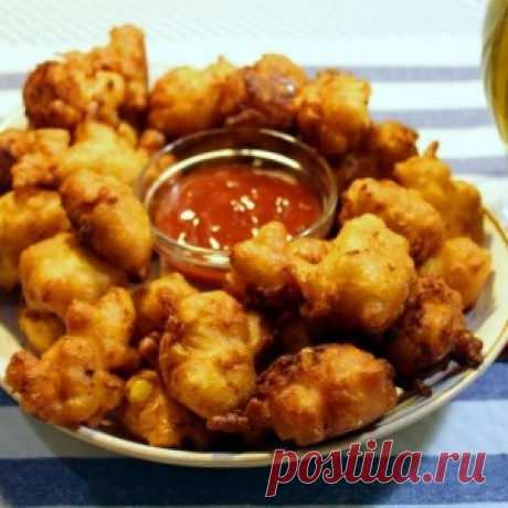 Кукурузные мини-пончики. Закуска для большой компании - МирТесен