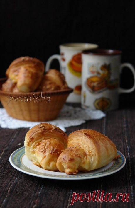 Постные круассаны