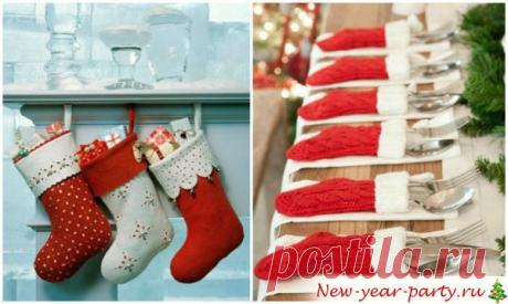 Новогодний сапожок своими руками (фото мастер-класс)
