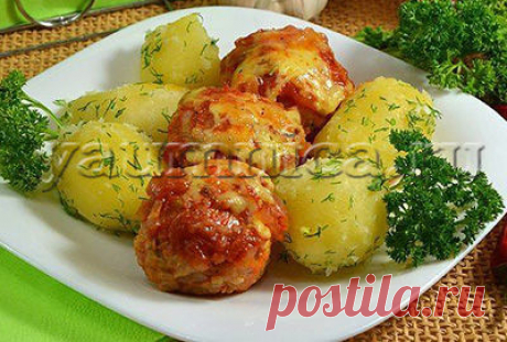 Сочные и очень вкусные тефтели под томатным соусом в духовке – пошаговый фото рецепт