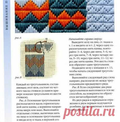 Коллекция стежков вышивальщице в копилку