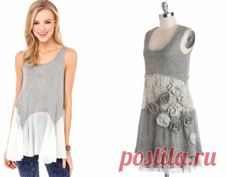 Новые вещи из старой одежды