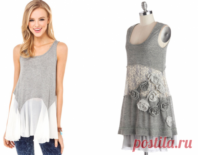 Новые вещи из старой одежды