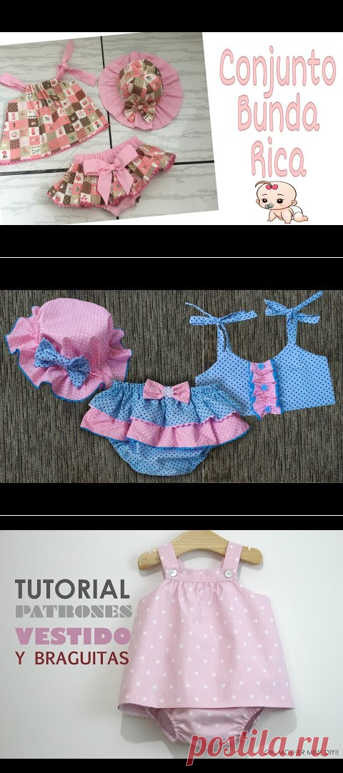 (950) Bata e calcinha de bebê bunda rica passo a passo MOLDE GRATIS - YouTube