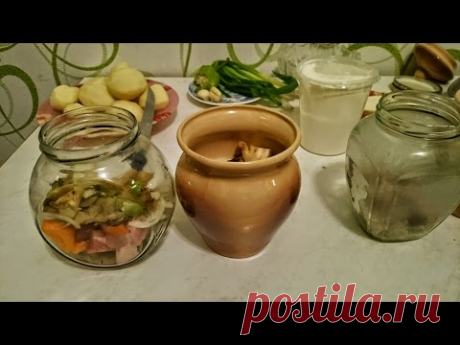Кулинарные рецепты мясо в духовке с картофелем в горшочках как приготовить блюдо вкусно на ужин - YouTube