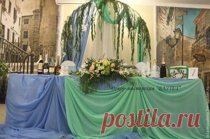 Купить СВАДЬБА В ГРЕЧЕСКОМ СТИЛЕ - голубой, ментоловый, мятный, виноград, флористика, свадебная флористика