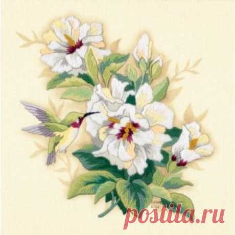 Hibiscus Floral Crewel Kit-12"X12" Stitched In Wool & Floss - Embroidery Design Guide Listed Price: $20.63 Sale Price: $20.48 DIMENSIONS-Crewel Embroidery. These pretty little kits are quick and easy enough for a beginner without being childish. Their charm makes them suitable for any room in the house! This kit contains pre…Read more…