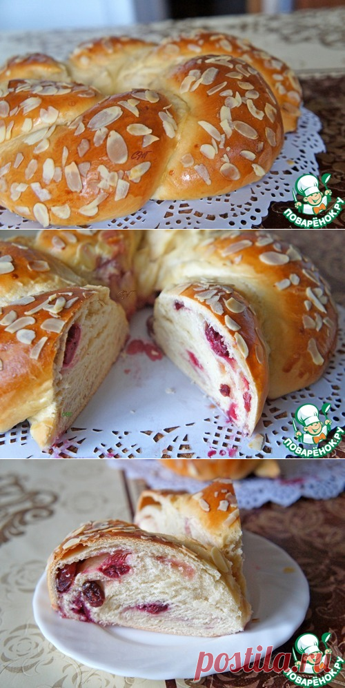 Немецкий пасхальный венок - кулинарный рецепт