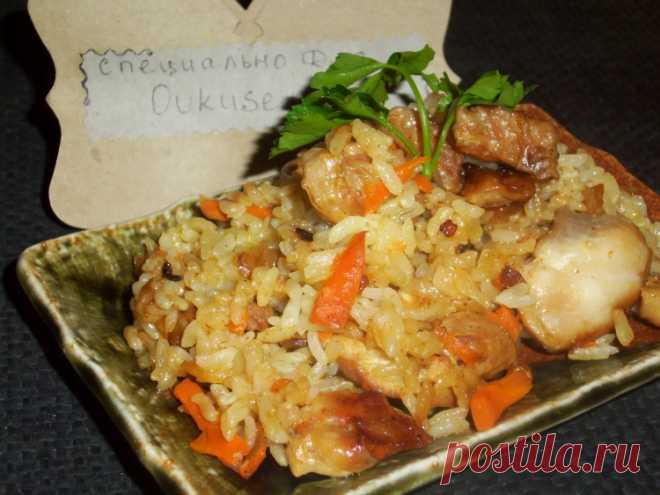 Плов с курицей на сковороде - Простые рецепты Овкусе.ру