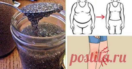 Замочите семена Чиа, чтобы улучшить ваш метаболизм, сжечь жир, и бороться с воспалением!