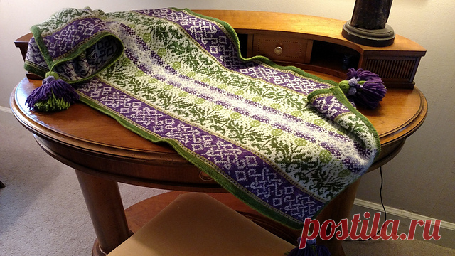 Ravelry: Project Gallery for Thistle pattern by Mary Scott Huff