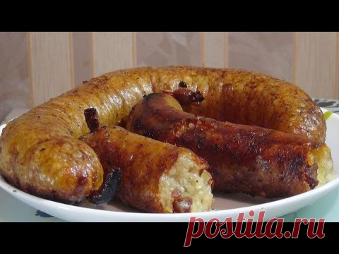 Картофельная колбаса- это безумно вкусно   (Potato sausage)