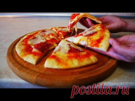 Все СЕКРЕТЫ приготовления ТОНКОЙ пиццы, как в ЛУЧШИХ пиццериях!!!