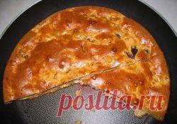 Пирог «Быстрый и вкусный» из теста на кефире со сметаной и майонезом | ВКУСНО ПОЕДИМ!