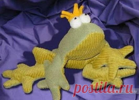Лягушка. Выкройка мягкой игрушки / Тильда, мягкие игрушки своими руками, выкройки / КлуКлу. Рукоделие - бисероплетение, квиллинг, вышивка крестом, вязание