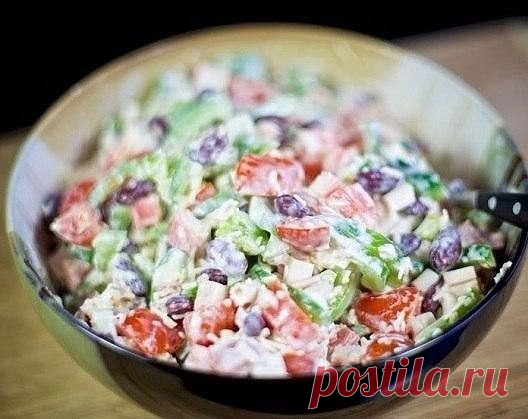 Закуски и салаты с крабовыми палочками