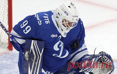 Моторыгин установил рекорд "Динамо" по протяженности "сухой" серии в КХЛ. Голкипер не пропускает голов на протяжении 224 минут и 56 секунд