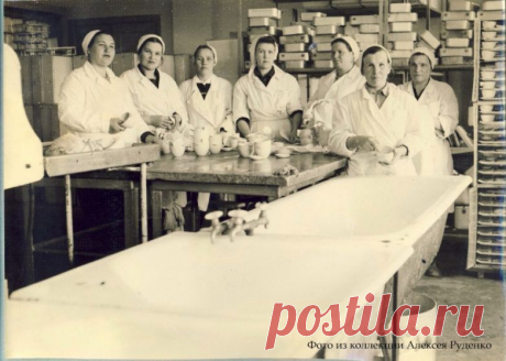 Аэрофлотовский цех бортового питания. Хабаровск, 60 - е годы. / Назад в СССР