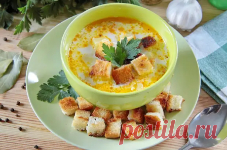 Три рецепта сырного супа - Будет вкусно - Медиаплатформа МирТесен