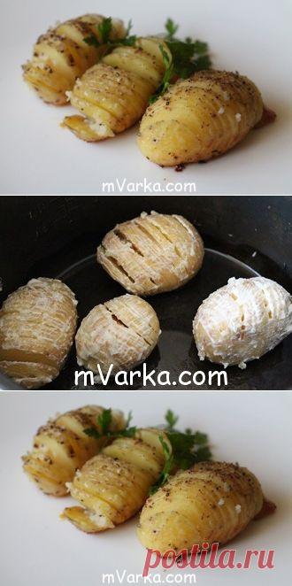 Картофель по-шведски в мультиварке