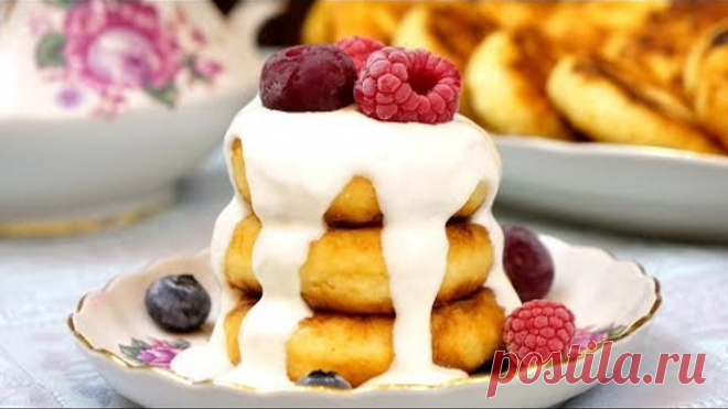 СЫРНИКИ из творога на сковороде, НЕ классический рецепт вкусных сырников с манкой!