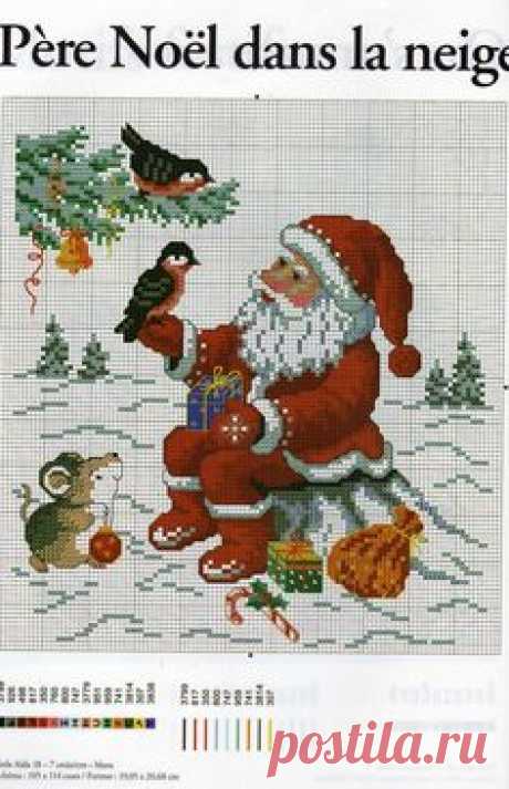 Point de croix Noël *m@*Christmas Cross stitch | Cross stitch Christmas