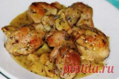 Рецепт куриной голени в мультиварке