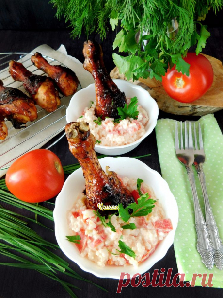 Куриные голени в глазури - Простые рецепты Овкусе.ру