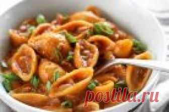 Ракушки с фаршем в томатном соусе - пошаговый рецепт с фото на Повар.ру