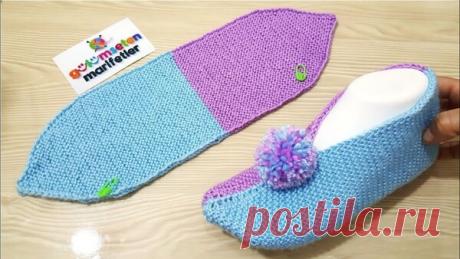 Вязание следков спицами для начинающих | Tvorlen | Яндекс Дзен