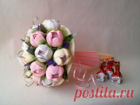 Букеты из конфет