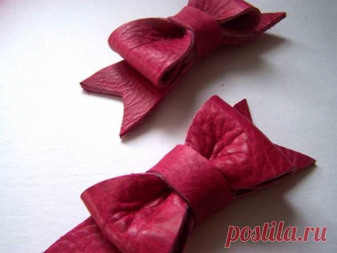 Made by Me. Shared with you.: Leather Bow Tutorial and Template