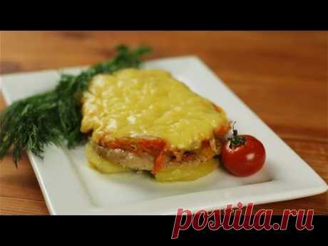 Мясо по-французски в фольге